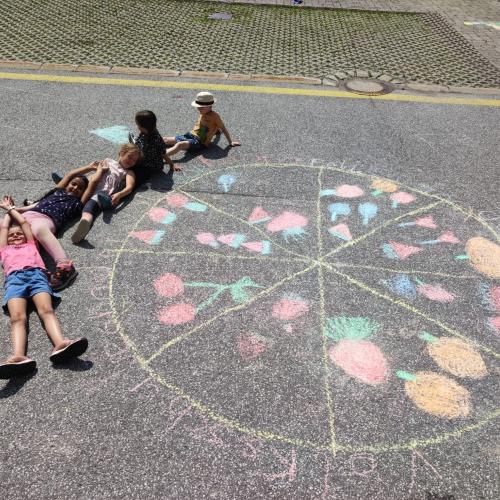 Straßenkreidenmalen 3