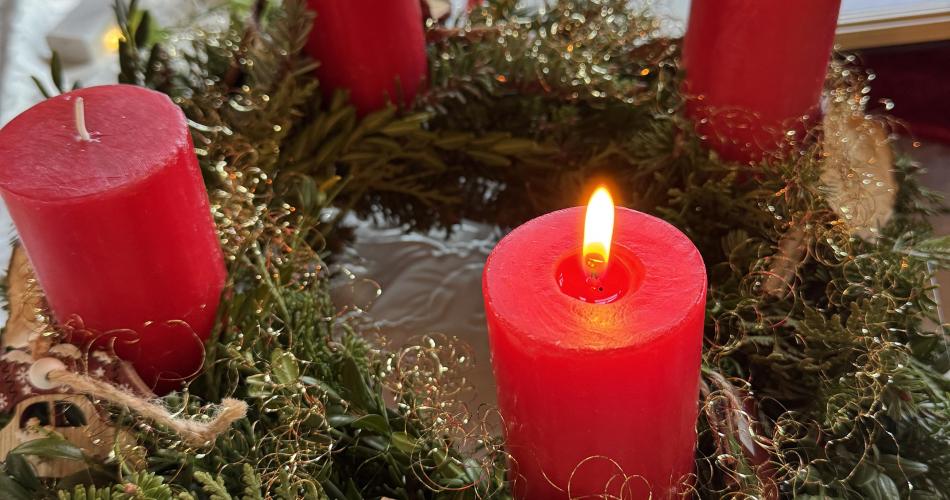 Adventkranz 6